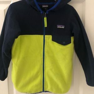 Boys 4T Patagonia Fleece with Hood